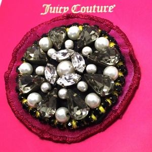 NWT Juicy Couture Pink Flower Brooch